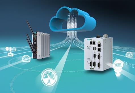 Moxa 为工业级智能应用开发边缘网关设备,支持接入Microsoft Azure IoT